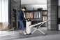 Preview: Miele B 4847 FashionMaster mit Display und zusätzlichem Steamer für beste Bügelergebnisse mit viel Komfort.